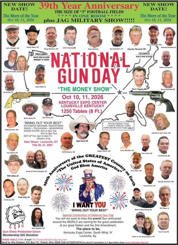 Louisville gun show October, 2026 